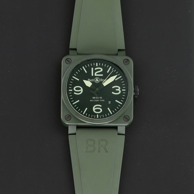 Bell and Ross BR03-92 BR0392-CER-BLP/SCR Image 2